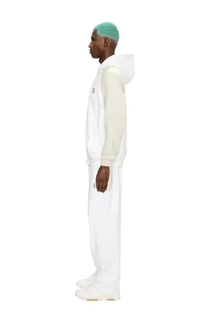 6PM Hoodie White 2-Tone