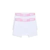 6PM White/Pink (2-Pack) Season Boxer Shorts