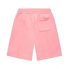 6PM Season Coated Pink Denim Shorts