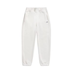 6PM Coconut White Cuff Jogger
