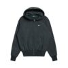 ZIP DARK EMERALD HOODIE