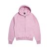 ZIP BABY PINK HOODIE