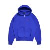 ZIP LAPIS BLUE HOODIE